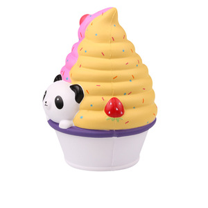 Panda Ice Cream <b>Squishy</b> Toy PU Material Slow Rising Fidget Toy for Kids 5-7 Years Unisex Gift - Product Image 5