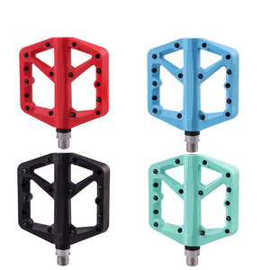 Pédales de vélo en nylon renforcé multicolore Noir/rouge/jaune/argent Pédale de vélo en nylon MTB antidérapante Différentes couleurs - Product Image 6