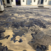 Matériau populaire en laine et nylon de haute qualité pour les tapis Star Hotels