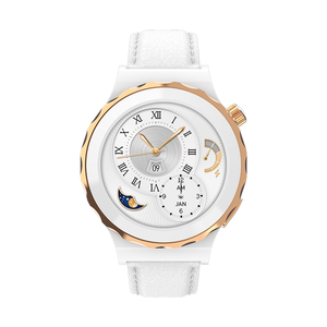 Reloj Inteligente Deportivo de Moda para Mujer DF HW HW3 con Pantalla a Color de 1.32 Pulgadas, Esfera Redonda, Dispositivos Inteligentes de Moda - Product Image 1