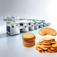 Ligne de production industrielle de biscuits de haute qualité, machine à fabriquer des biscuits croustillants, des biscuits aux noix, des biscuits Marie