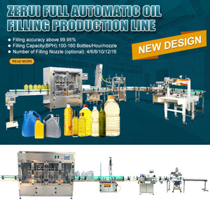 Máquina automática de embalaje de sellado de llenado de botellas de aceite de girasol/maíz/PALMA/Oliva de vidrio plástico - Product Image 6