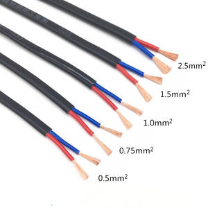 स्ट्रैंड्स 450/750V 2 कोर पीवीसी इंसुलेटेड और कवर फ्लैट कॉपर फ्लेक्सिबल पावर केबल - Product Image 6