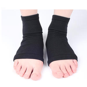 Chaussettes de protection du talon rembourrées Compports Dry Cracked Premium Gel Achille Fasciite Cheville Compression - Product Image 3