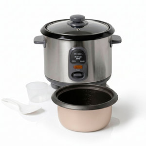 Cuociriso Grunkel 0.6L 300W in Acciaio Inossidabile con Funzione Mantenimento Calore - Product Image 1