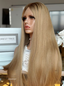 2025 beau expédition rapide couleur claire HD dentelle juive perruque brésilienne Remy vierge cheveux humains longue longueur pour les femmes - Product Image 3