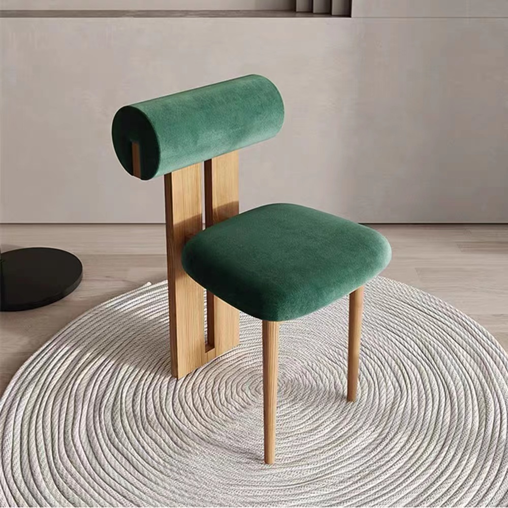 Wholesale Restaurant Hotel Furniture Wooden Base Nordic Designer Style Art Modern Dining Room Chairs