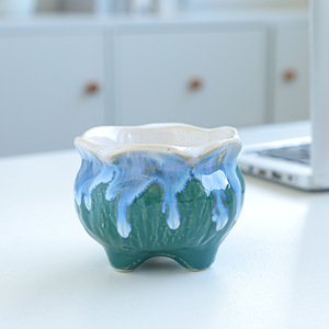 وعاء زهور من السيراميك الصناعي الصغير للحدائق المنزلية بسعر الجملة - Product Image 6