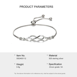 Offre Spéciale Haute Qualité Design De Luxe Simple Milor Italie Han 925 En Argent Sterling Giva <span class=keywords><strong>Anushka</strong></span> Sharma Bracelet Conception Sens Bijoux - Product Image 2