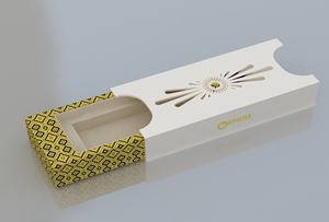 Boîte cadeau en bois pour parfum, design luxueux, personnalisable, avec laser, en MDF, finition mate/brillante, approuvée BV/REACH, vente en gros - Product Image 4