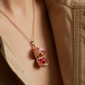 <span class=keywords><strong>Collana</strong></span> Regolabile di Tendenza, Nuova Moda, Lusso Leggero, Rosa, Colorata, Idea Regalo <span class=keywords><strong>Festa</strong></span> <span class=keywords><strong>della</strong></span> <span class=keywords><strong>Mamma</strong></span> - Product Image 2
