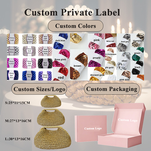 Pochette di Lusso da Sera Fatta a Mano all'<span class=keywords><strong>Uncinetto</strong></span> di Alta Qualità e Personalizzata per <span class=keywords><strong>Donna</strong></span> - Product Image 6