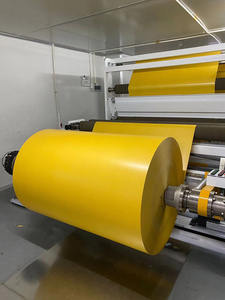 กระดาษแก้วเคลือบซิลิโคนสองด้านสีเหลืองความหนาแน่นสูงสำหรับเทปโฟมรถยนต์ - Product Image 4