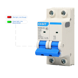 Interruptor de Aire Doméstico NXB-63 C16 32A, 1P 2P 3P 4P 6A 10A 20A 25A 32A 100A 125A, Interruptor Automático Miniatura (MCB) - Product Image 3