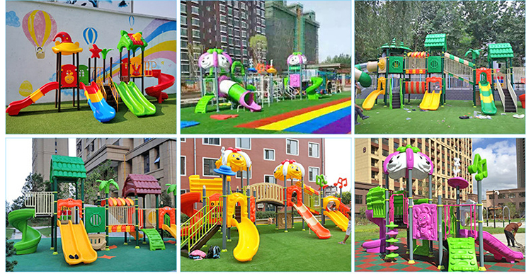 Customized High quality children school commercial outdoor games playground equipment