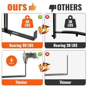 Soportes universales ajustables de acero Db para cajas de ventana, 2 uds., 4 uds., para barandillas, suministros de jardín - Product Image 5