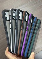 Coque de téléphone minimaliste mate avec bordure contrastée, anti-chute et anti-traces de doigts pour Honor X9d/Magic 8 Lite/400 Lite