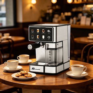Cafetera Espresso Anbolife 2 con Termobloque, 2650W, 20 Bares, Pantalla Táctil, Tanque de Leche de 500ml, Cafetera de un Toque para el Hogar - Product Image 6