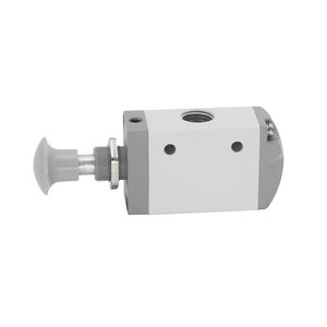 3RシリーズG1/42ポジション<span class=keywords><strong>3</strong></span>ウェイ3R210-08シングルヘッドコントロール空気圧バルブハンドマニュアルプルプッシュボタンドローバルブ - Product Image 2