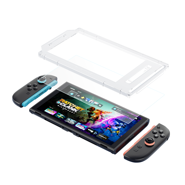 Tempered Glass Screen Protector Anti-Scratch & Anti-Dust Enhanced Durability HD Clear for Nintendo Switch 2 Console Accessories