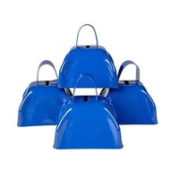 Offre Spéciale : Clochettes de Vache Métalliques de 3 Pouces avec Poignée pour Encouragement et Promotion