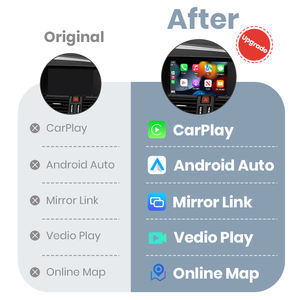 Junsun Boîte de module auto <span class=keywords><strong>Carplay</strong></span> sans fil Android pour <span class=keywords><strong>Volvo</strong></span> <span class=keywords><strong>XC60</strong></span> S60 V40 V60 2015 <span class=keywords><strong>2016</strong></span> 2017-2019 AI Box Multimedia Mirror Link - Product Image 2