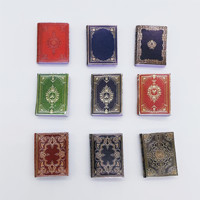 Maison de poupée 1:12, livres miniatures classiques, accessoires pour la maison, accessoires de photographie de scène pour poupées BJD, mini jouet