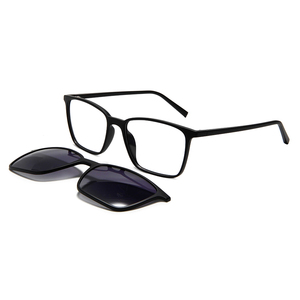 Nuevo imán cuadrado TR90 Marco de gafas con <span class=keywords><strong>Clip</strong></span> en gafas de sol polarizadas para hombres mujeres marco óptico Monturas De <span class=keywords><strong>Lentes</strong></span> - Product Image 3