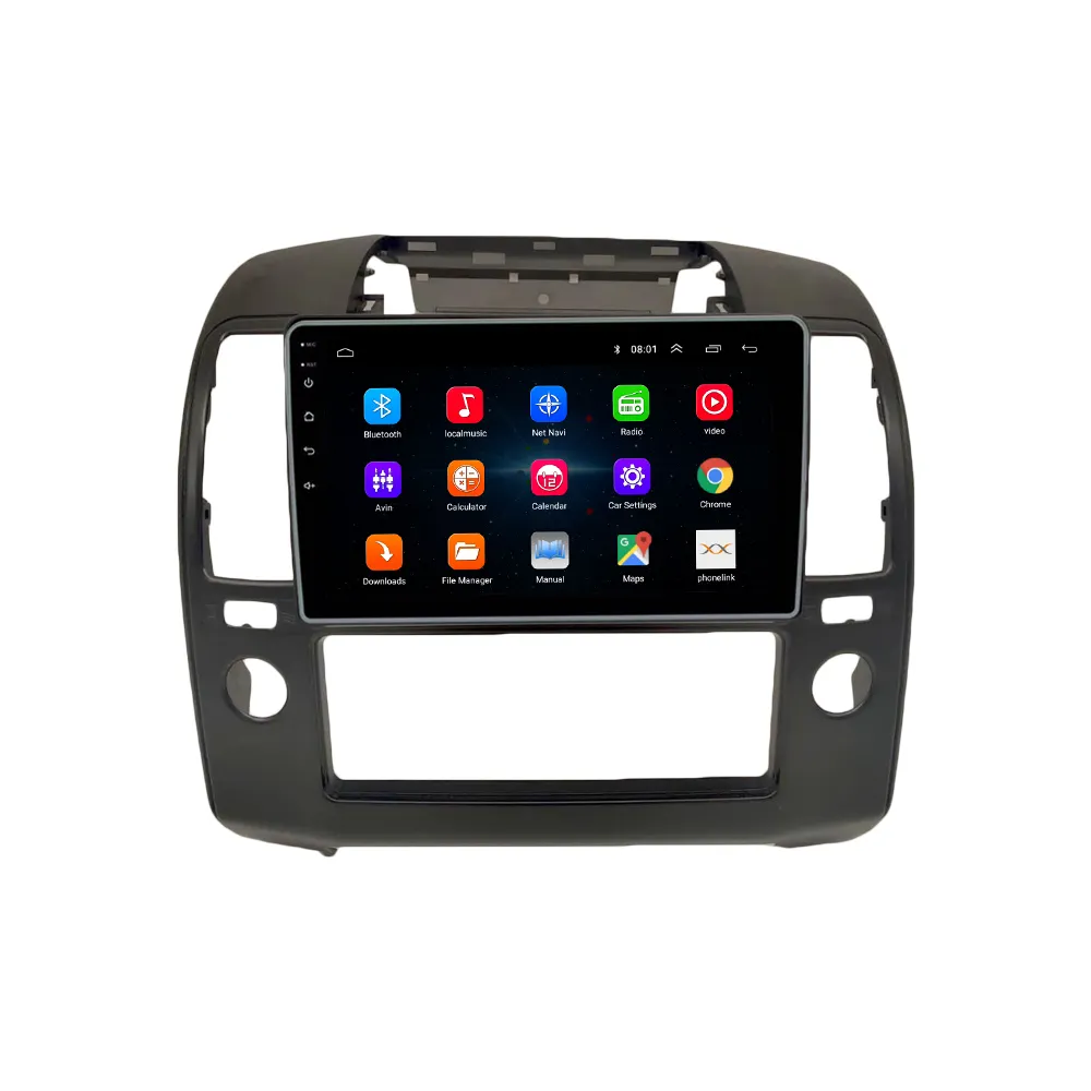 Per Nissan Navara 2006-2012 Radio Headunit Device 2 Double Din Quad octa-core Android Car Stereo navigazione GPS Carplay