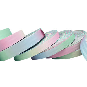 Collare per cani con guinzaglio per animali domestici con fettuccia stampata in poliestere ad alta tenacità multicolore - Product Image 1