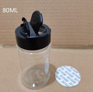 ขวดพลาสติก PET ขนาด 2 ออนซ์ 4.5 ออนซ์ สำหรับใส่ของตกแต่งแบบสั่น มีฝาปิดแบบพลิกสองแบบ สำหรับใส่ของตกแต่งแบบสโนว์โกลบ - Product Image 4