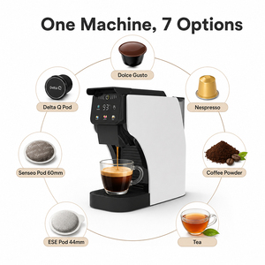 Machine à café à capsules 3 en 1 pour Delta Q Nespresso, machine à expresso automatique haute pression 19 bars - Product Image 2