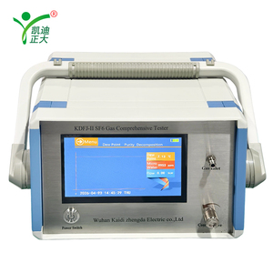 เครื่องทดสอบ SF6 แบบครบวงจร KDFJ-II พร้อมเซ็นเซอร์วัดความชื้น ความบริสุทธิ์ และ SO2 H2S CO ในตัว สำหรับการบำรุงรักษาเบรกเกอร์วงจร KDFJ-II - Product Image 4