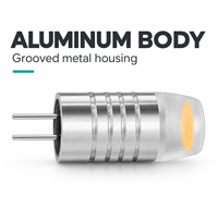 Ampoules LED G4 12V Mini COB en aluminium pour éclairage de lustre et d'armoires, remplacement d'ampoules halogènes