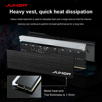 Juhor DDR5 16GB*2 32GB RGB 6000MHz ECC RAM Desktop Application Factory Direct Shenzhen 2025 Stock 3-Year Warranty