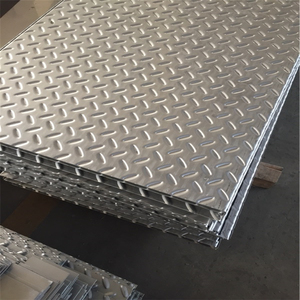 Chapa de Acero Inoxidable 316 304, Placa Cuadriculada de 5 mm x 1200 mm, Lámina de Acero Inoxidable Estampada - Product Image 6