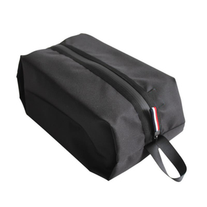 Custom New Fashion Travel Shoe Polyester Oxford Fabric Portable Zipper Organizer Dust Travel Storage Shoe Bag