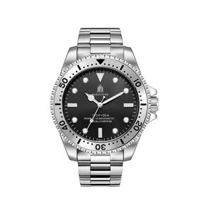 Nouvelle montre automatique pour homme en acier inoxydable, étanche 3 ATM, prix de gros, personnalisez votre logo - Product Image 6