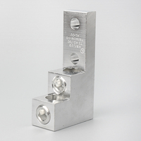Borne de bloc de terre en aluminium multi-fils Connecteurs mécaniques électriques Cosses de fil pour bornes