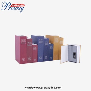 Caja fuerte de libro con cerradura de combinación, caja de almacenamiento secreto para el hogar, libro de combinación seguro/ - Product Image 4