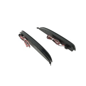 Kit 2 luci posteriori LED finitura fumo nero per Mazda 6 Atenza GG Tuning paraurti posteriore riflettore luce del freno posteriore