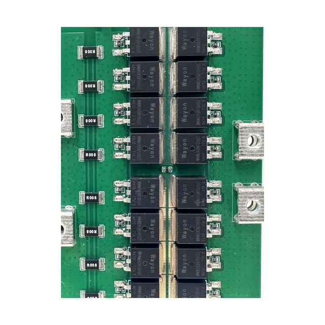 Kunlu BMS 16S 60V 20A Battery Management System Solar Energy Storage LiFePO4 FR-4 PCB PCBA CE Certified Electric Bike Green
