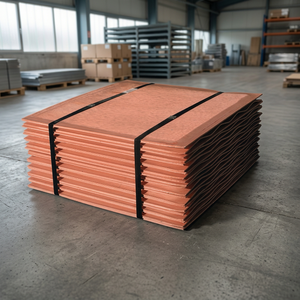 Cátodo de Cobre Electrolítico 99.95% Grado Puro LME, Lámina de Cobre de 4-6mm de Espesor para la Industria Eléctrica, Venta al por Mayor RU, Corte a Medida - Product Image 2