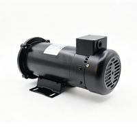 Motor DC 1HP 56C 12V 1750RPM Brush Permanent Magnet Hallmark Industries MD0510E IP55 untuk Kipas Pompa Konveyor
