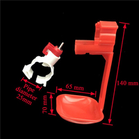 Abreuvoir automatique pour animaux de basse-cour (poulets, canards, oies, poulets de chair, cailles) – Gamelle d'abreuvement pour l'industrie avicole