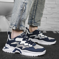 Chaussures de sport décontractées respirantes à lacets pour hommes, antidérapantes, de créateur, vente en gros directe usine
