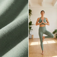 Leggings de Tela Ultra Suave y Transpirable con Sensación de Desnudez, 220GSM, 76% Poliamida, 24% Elastano, para Gimnasio, Niños y Niñas