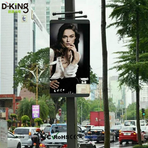 จอแสดงผล LED ความสว่างสูง IP65 สำหรับเสาไฟ พร้อมระบบ 4G WiFi ควบคุมระยะไกล สำหรับโฆษณา - Product Image 4