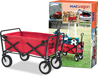 Chariot de courses portable, chariot à main pour les voyages, chariot pliable pour le camping, la plage, la pêche