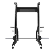 Équipement de musculation et de fitness pour la salle de sport : Rack Smith multifonctionnel à charge par plaques